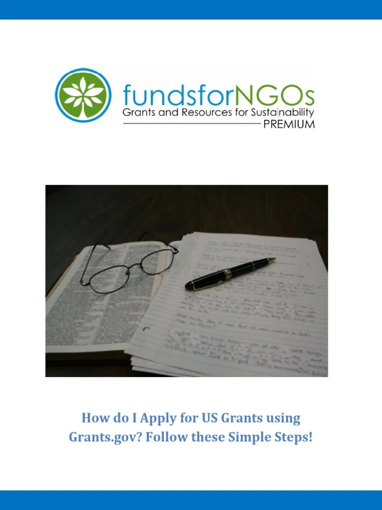How Do I Apply For US Grants Using Grants - Gov Follow These Simple Steps! | PDF ...