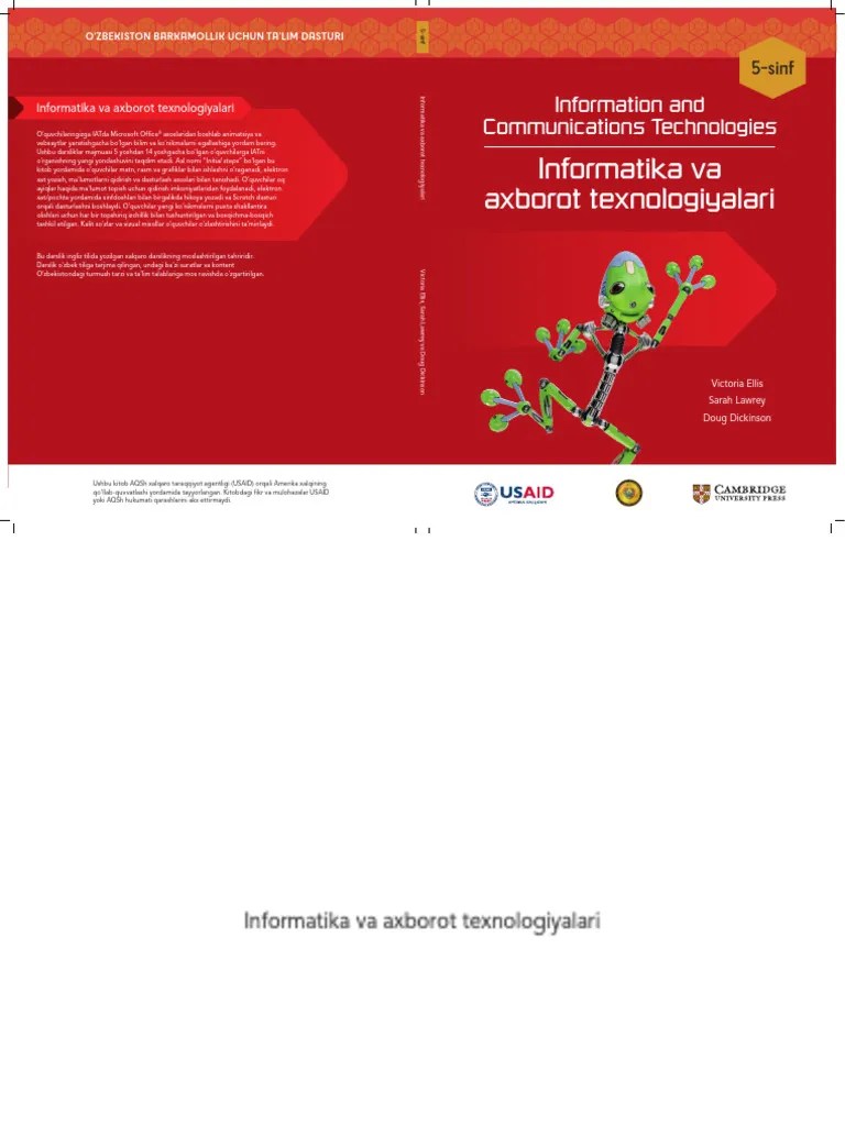 Cambridge 5-Sinf Informatika | PDF