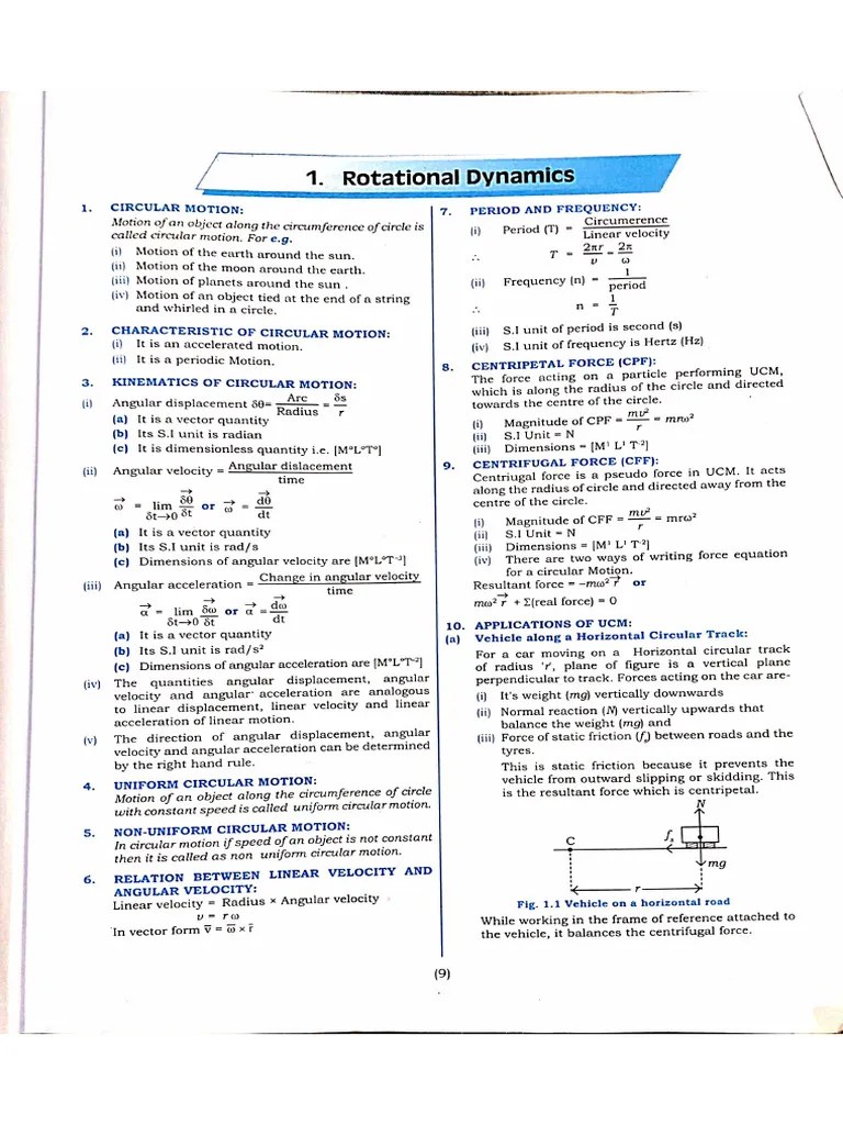 Rotational Dynamics | PDF