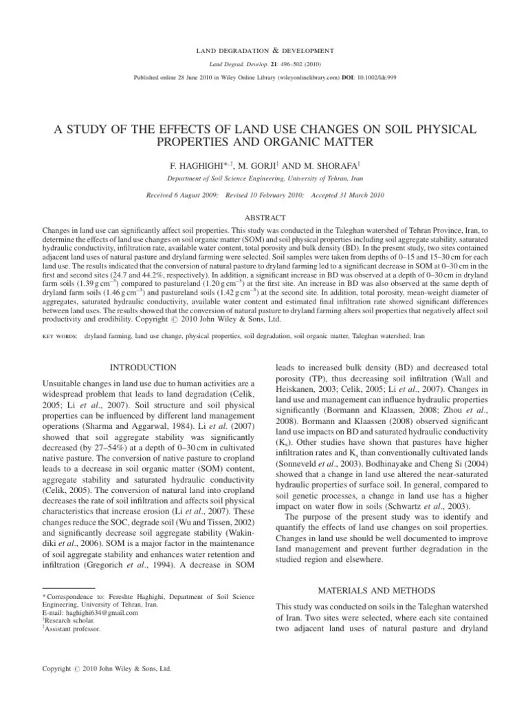 Soil Properties Mapping | PDF | Soil | Porosity