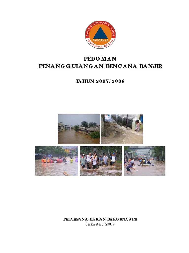 Pedoman Penanggulangan Bencana Banjir | PDF