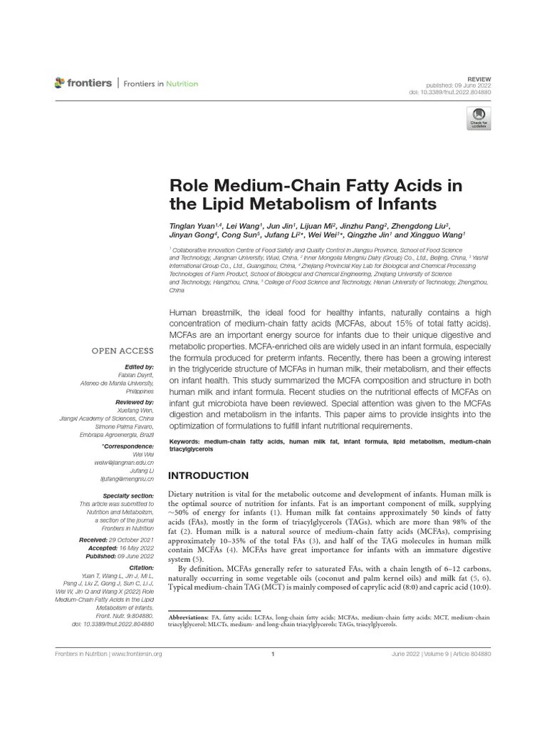Mct 5 Pdf Digestion Lipid