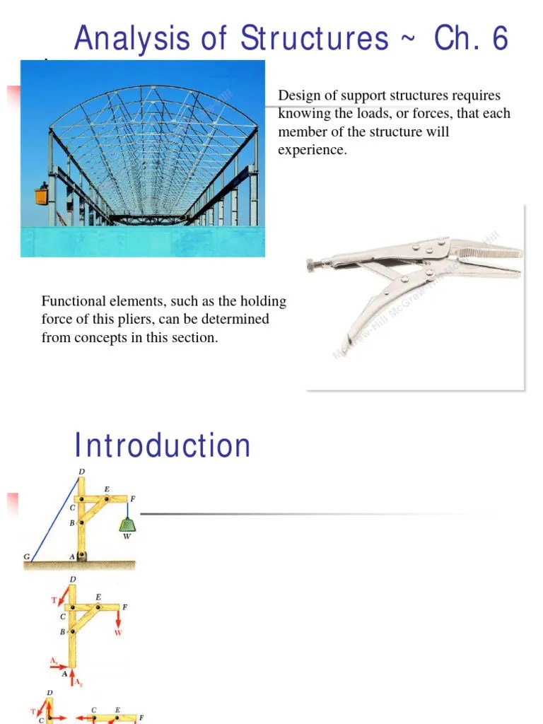 Statics Notes 4 For Students | PDF | Truss | Force