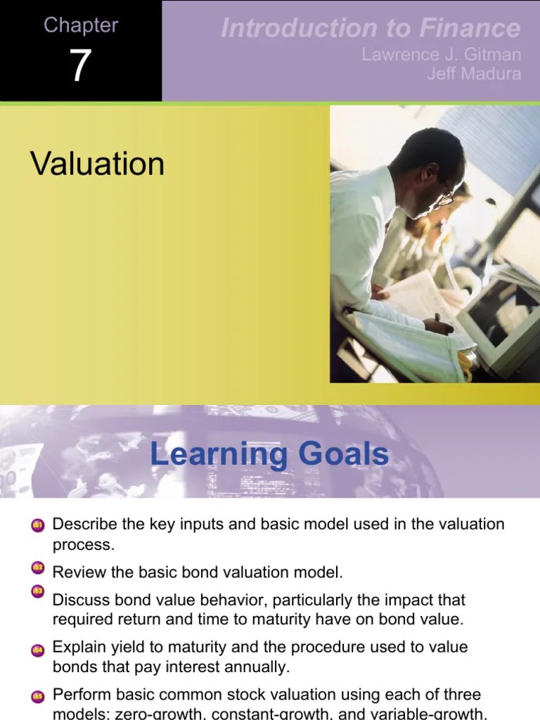 Chapter 1.1 | PDF | Bonds (Finance) | Yield (Finance)