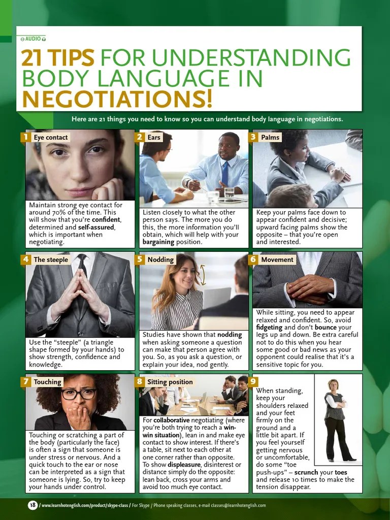 Body Language | PDF | Body Language