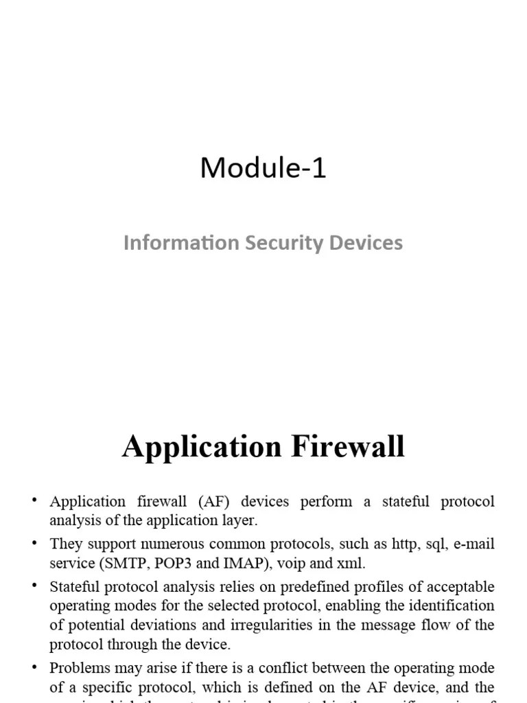 Application Firewall | PDF | Proxy Server | World Wide Web