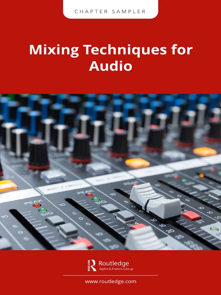 Mixing Techniques For Audio - FINAL Min | PDF | Thought | Consciousness