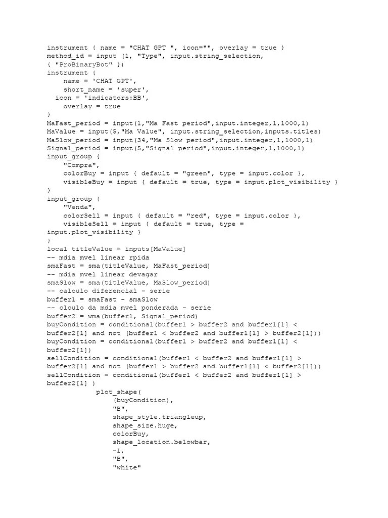 Chat GPT Script | PDF