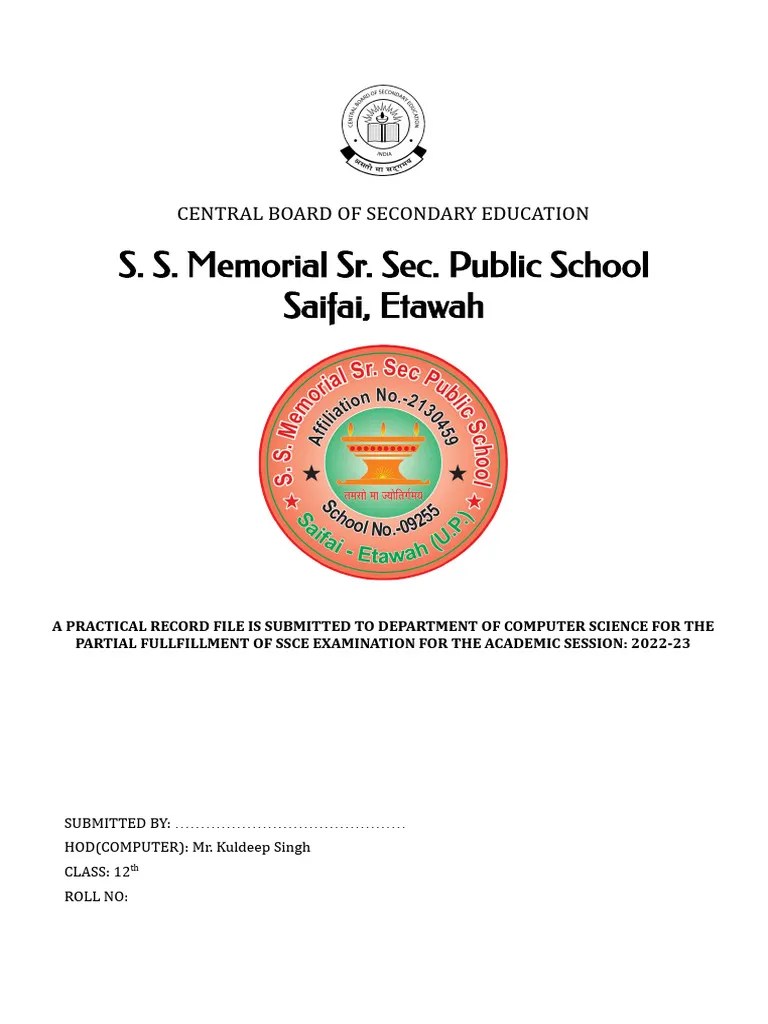 Gupta Ji Cs File Class 12 | Download Free PDF | Comma Separated Values ...