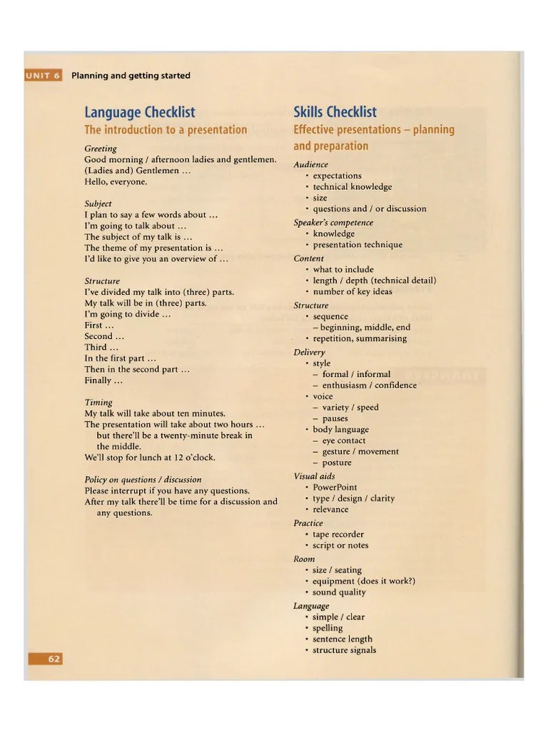 1.planning And Getting Started | PDF | Verb | Subject (Grammar)