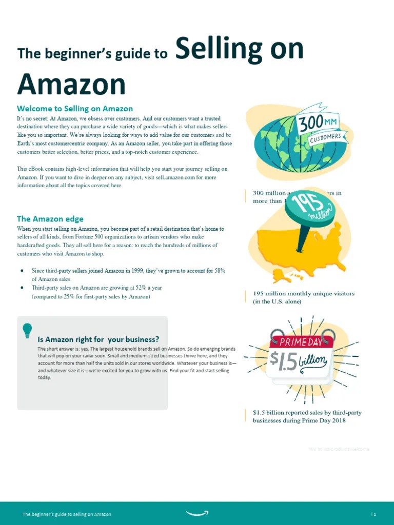 Beginners Guide To Selling On Amazon | PDF | Product (Business) | Fee