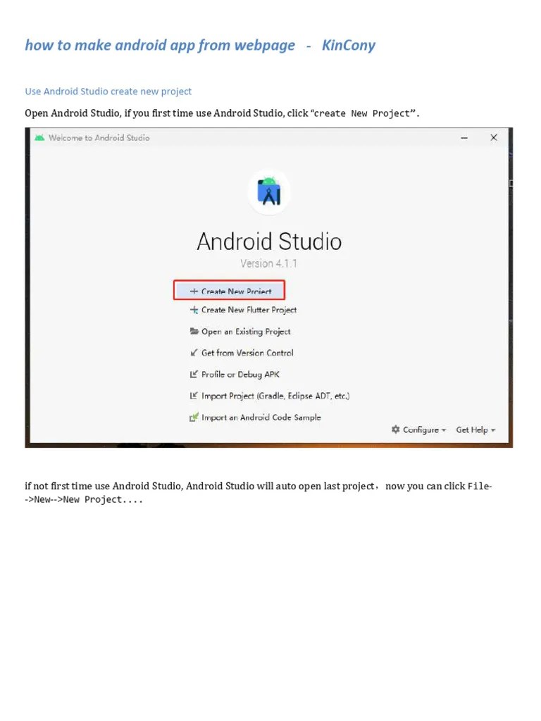 How To Make Android App From Website - Compressed | PDF