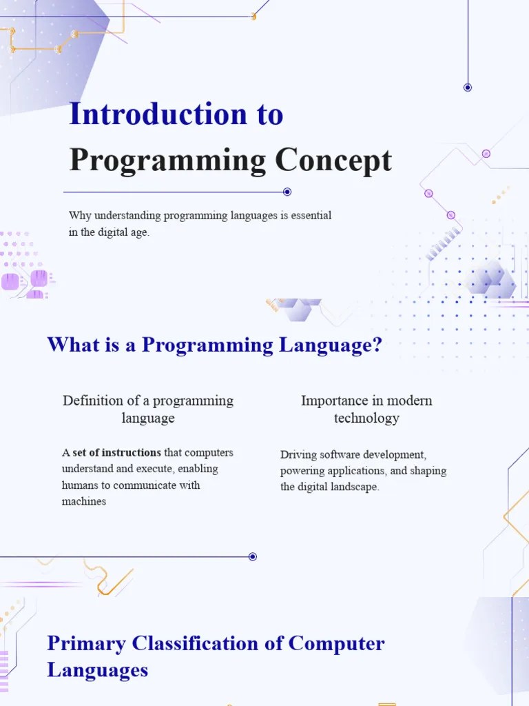 Introduction To Programming | PDF | Computer Programming | Assembly ...