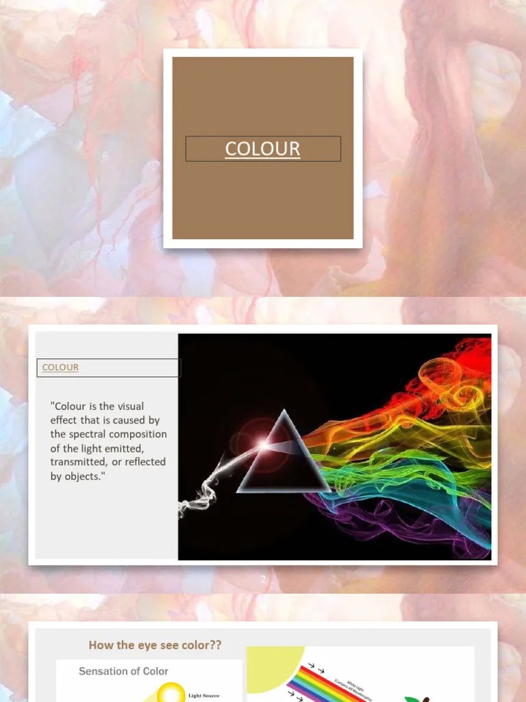 Color Theory | PDF | Color | Electromagnetic Spectrum