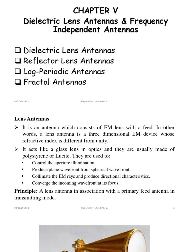 Antenna CH5 | PDF | Antenna (Radio) | Fractal