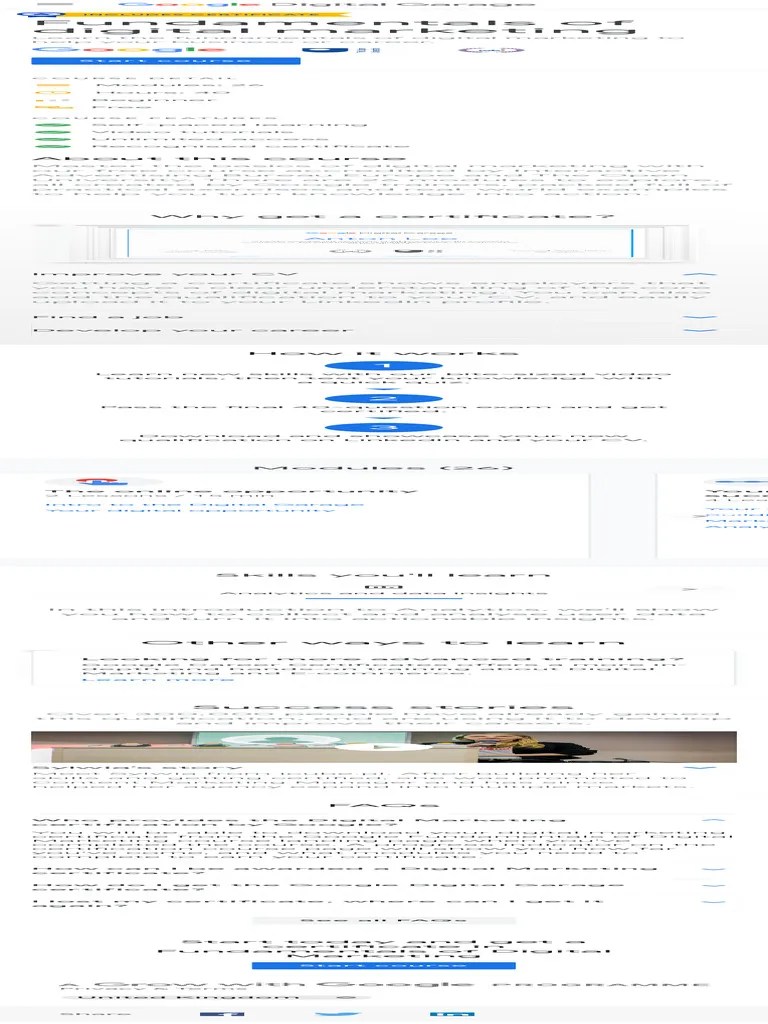 Fundamentals Of Digital Marketing - Google Digita | PDF | Digital ...