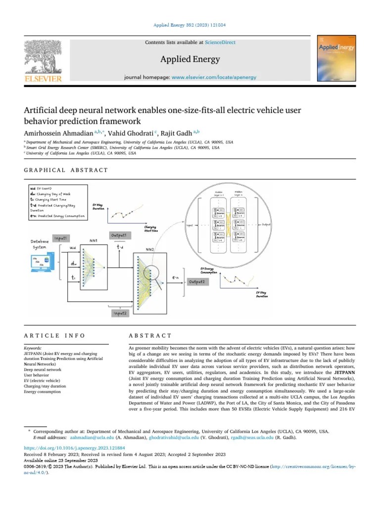 Applied Energy: Amirhossein Ahmadian, Vahid Ghodrati, Rajit Gadh | PDF ...