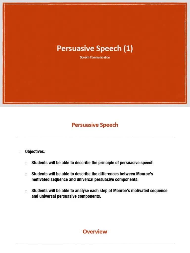 Persuasive Speech | PDF | Rhetoric | Acupuncture
