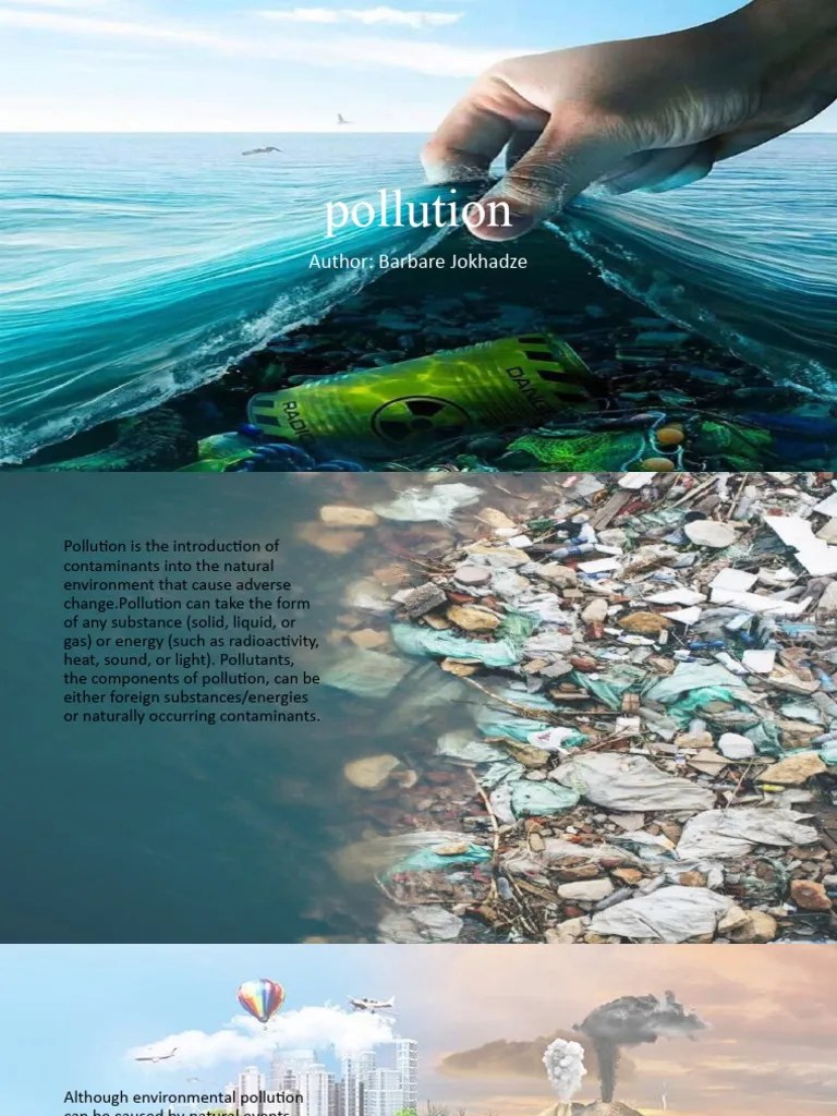 Pollution | PDF | Pollution | Climate Change
