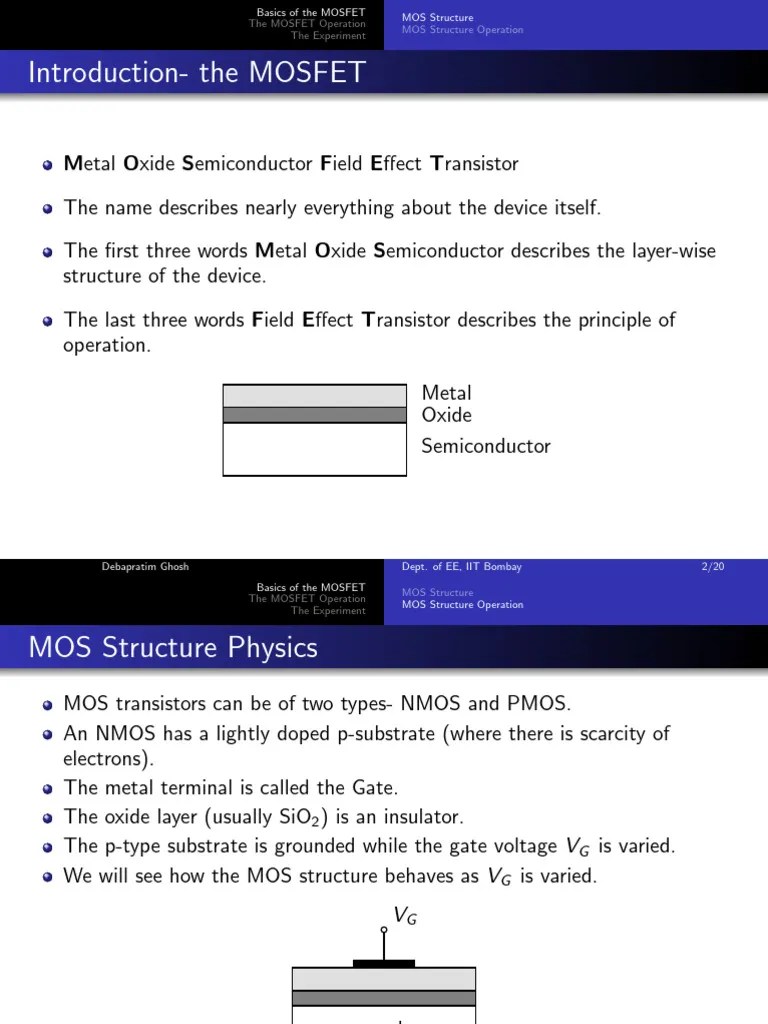 Unit 2 PDF | PDF | Mosfet | Field Effect Transistor