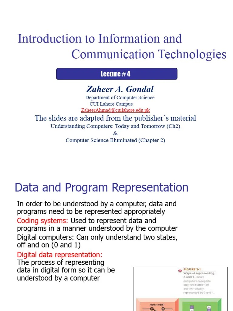 Lecture 04 | PDF | Byte | Decimal