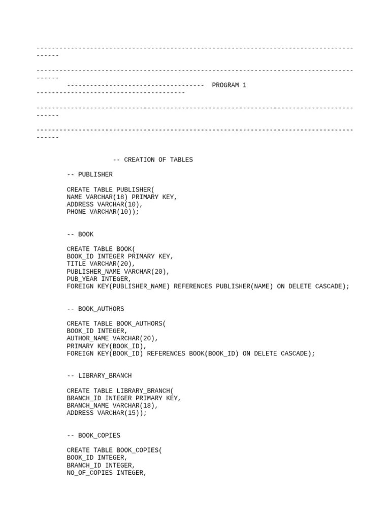 Dbms Lab | PDF | Databases | Relational Database