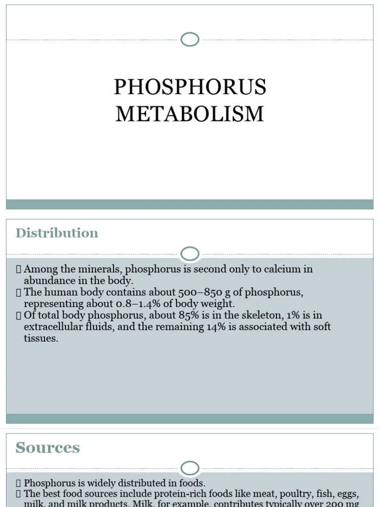Phosphorus | PDF | Chemistry | Biochemistry
