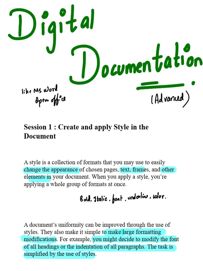 Digital Documentation | PDF