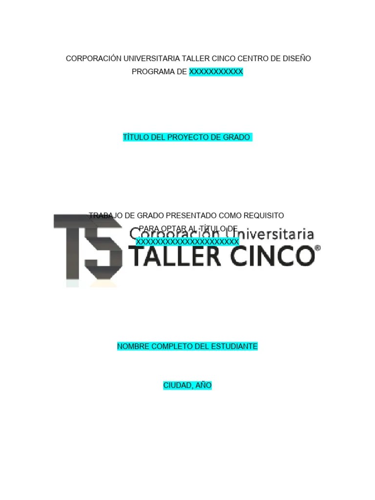 Anteproyecto Plantilla | Descargar Gratis PDF | Metodología De Encuesta | Diseño