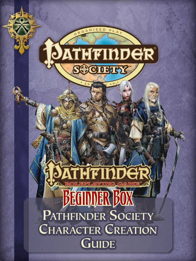 Pathfinder 2e Beginners Box Character Creation Guide | PDF | Copyright ...
