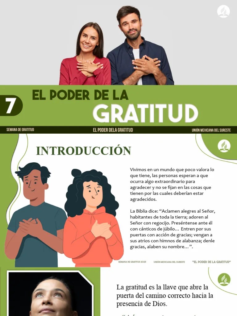 El Poder De La Gratitud | PDF | Gratitud