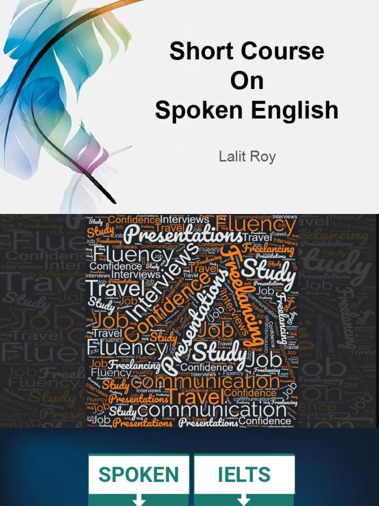 Spoken English Class 1 | PDF | English Language | Syntax