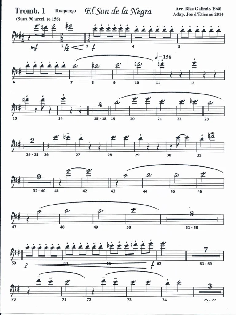 El Son De La Negra TMB 1° | PDF