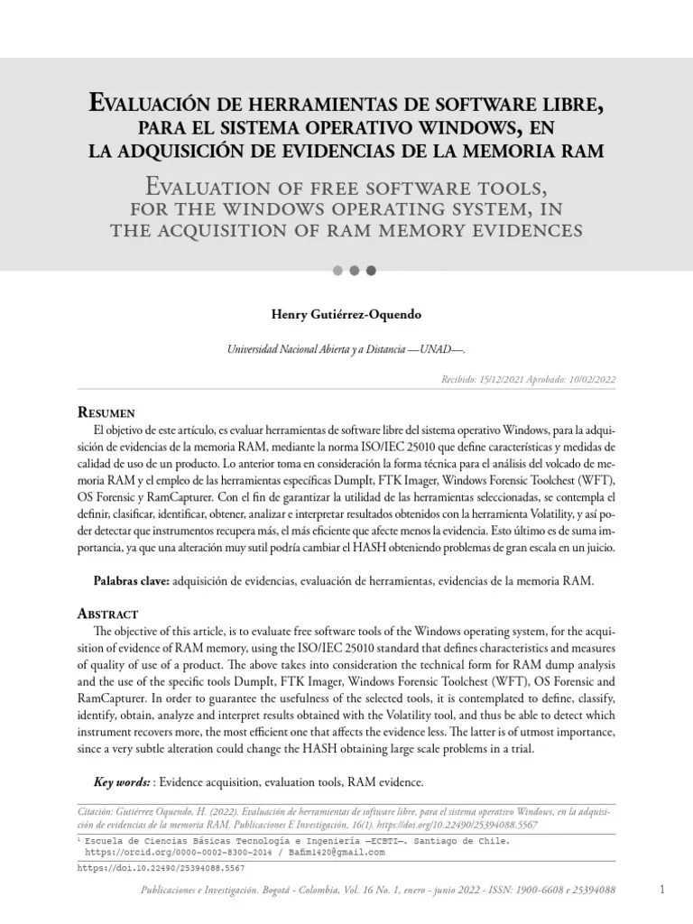 Evaluación De Herramientas De Software Libre | Descargar Gratis PDF | Software | Computación En ...