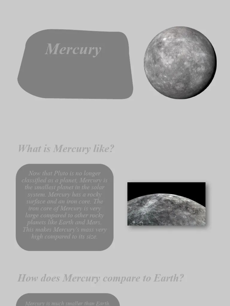 Mercury | PDF | Science & Mathematics