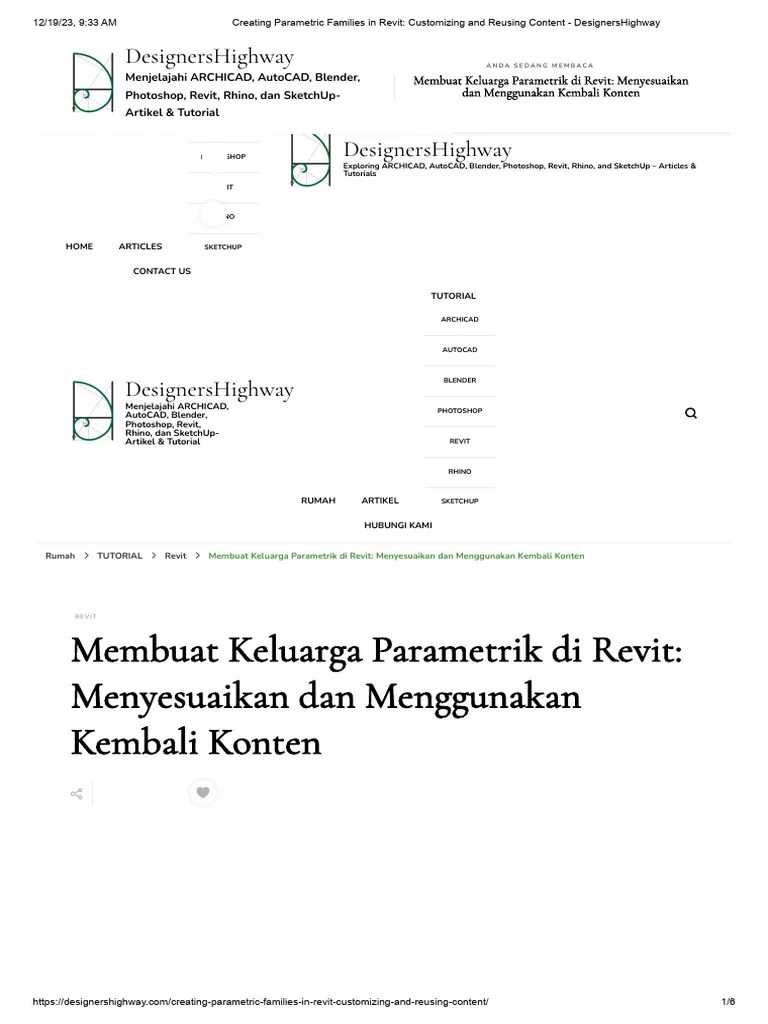 Mastering Revit's Design Options - Exploring Design Alte4 | PDF | Seni