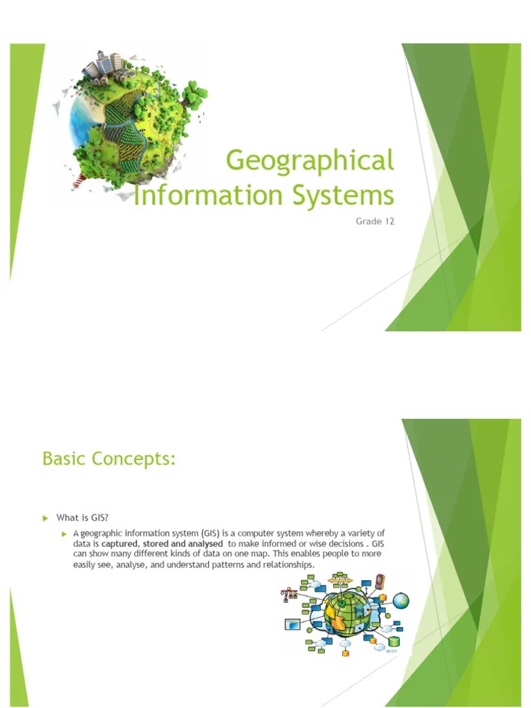 Gis Basics | PDF | Geographic Information System | Image Resolution