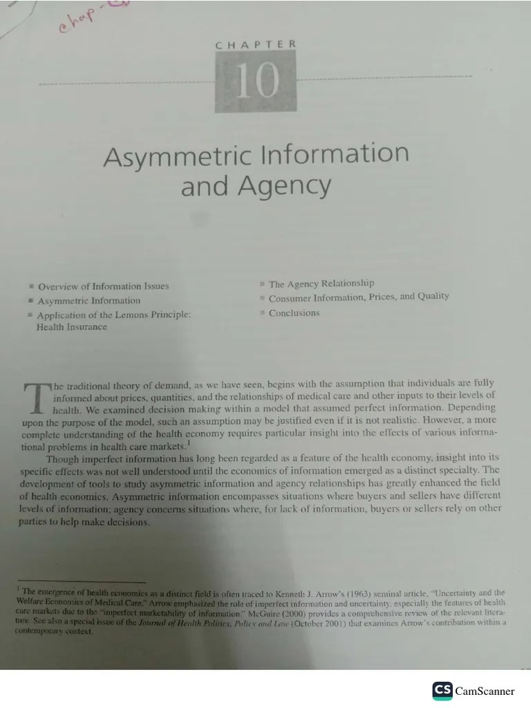 Chapter 4 (Health Economics) | PDF