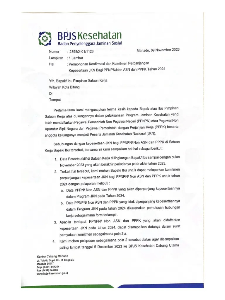 Badan Penyelenggara Jaminan Sosial | PDF