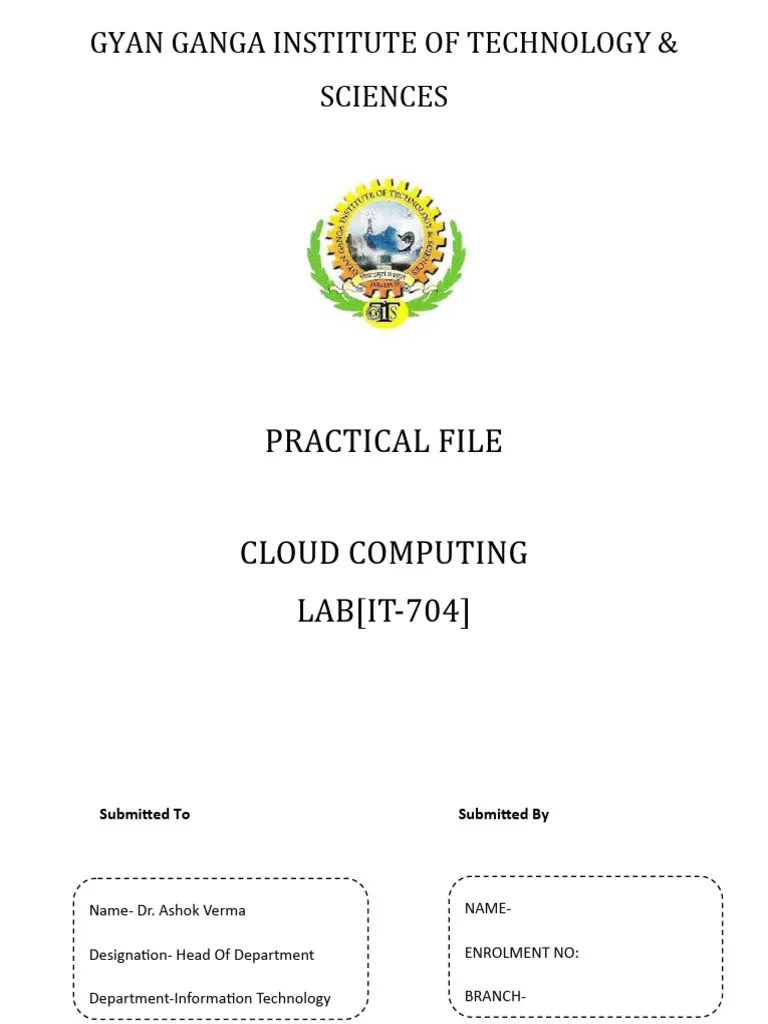 Lab Manual Cloud Computing | PDF | Cloud Computing | Computer Network