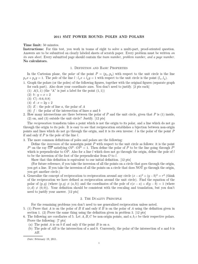 Power Problems | PDF