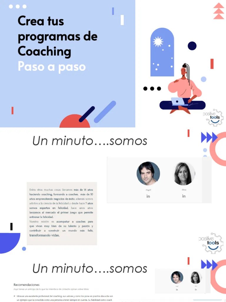 Guia Crea Tu Proceso De Coaching Paso A Paso | PDF | Felicidad | Sicología