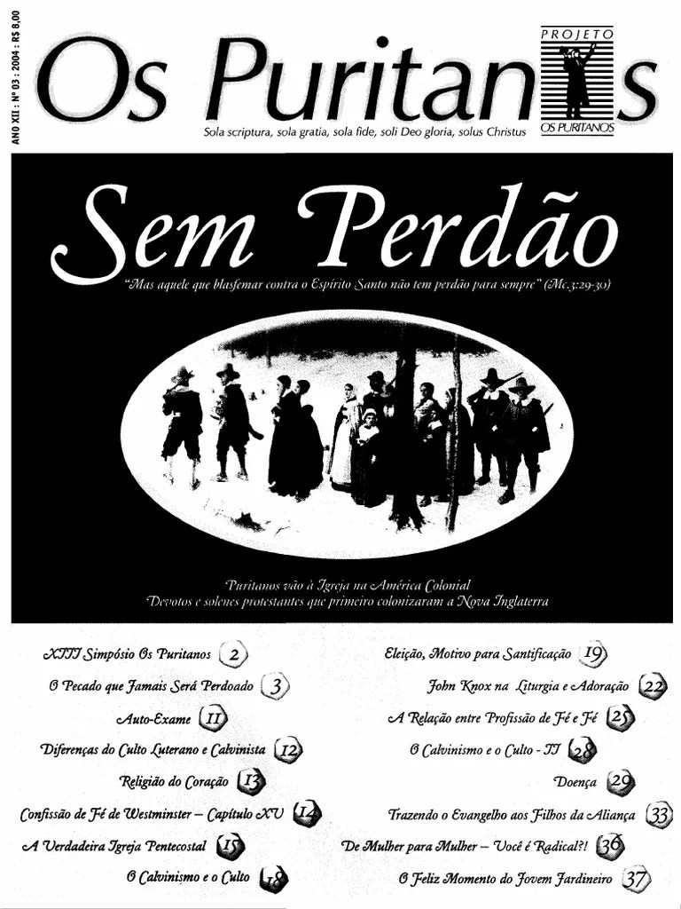 Revista Os Puritanos Cristo Profeta Sacerdote E Rei Pdf - Best Minimal Pictures in Full HD