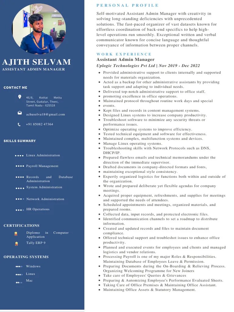 Ajith Selvam PDF | PDF | Sales | Operating System