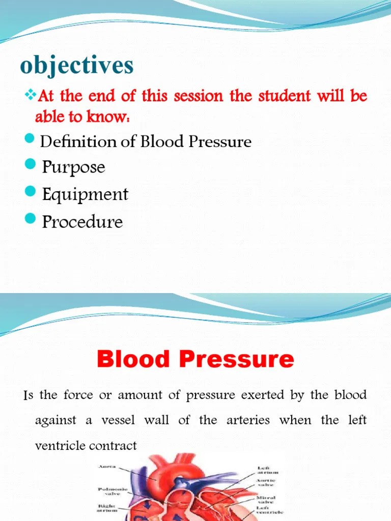 Blood Pressure | PDF | Blood Pressure | Cardiovascular System
