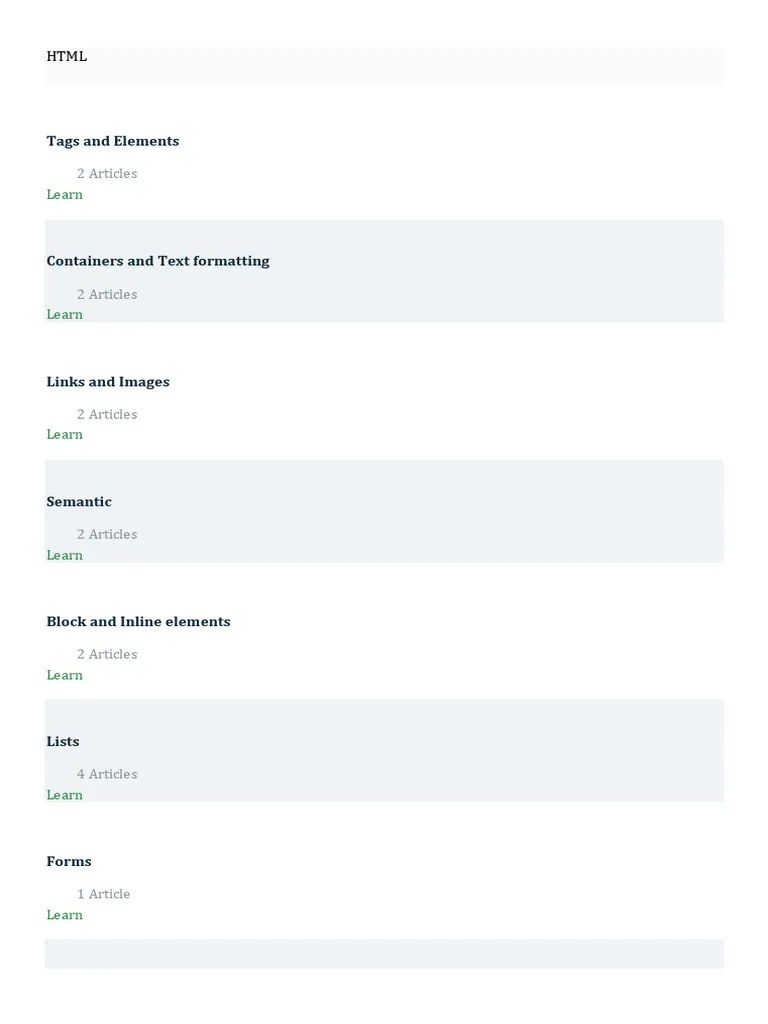 HTML | PDF | Html Element | Hyperlink