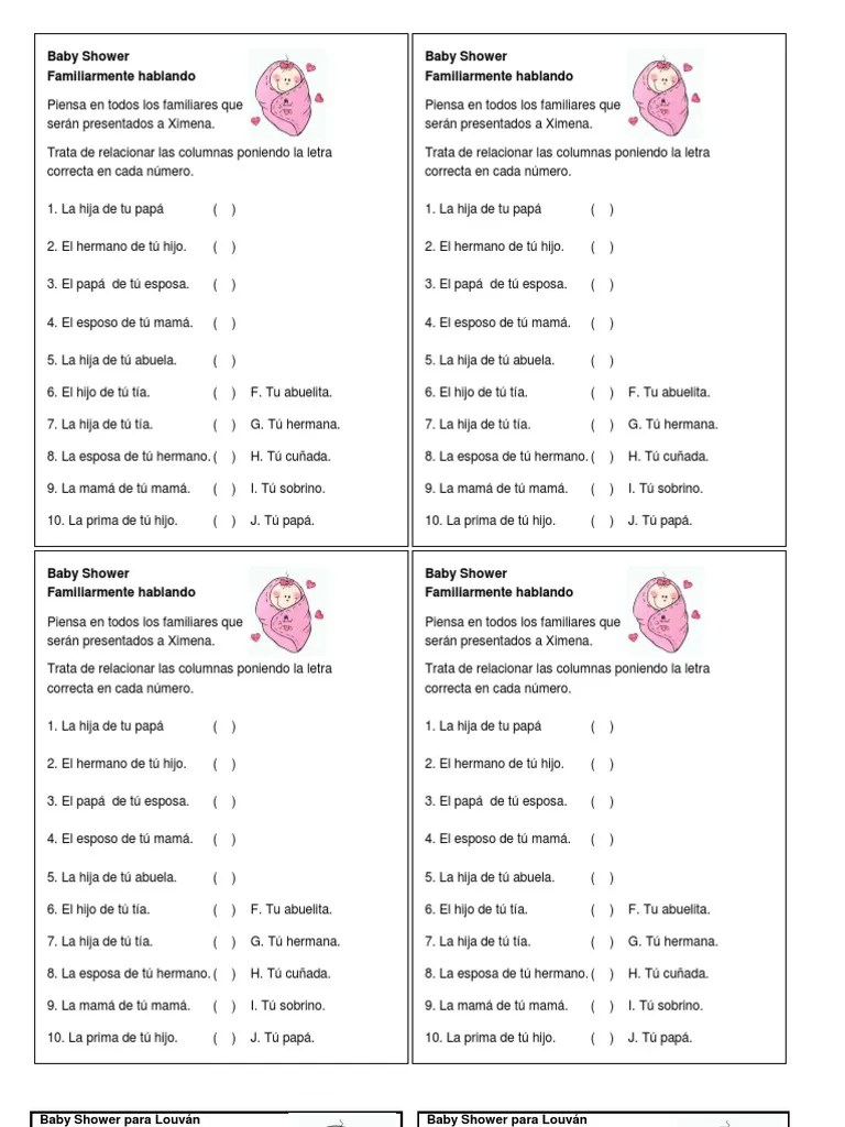 Se trata de elegir seis sabores diferentes de chocolate, derretirlo uno a uno . Juegos Para Baby Shower