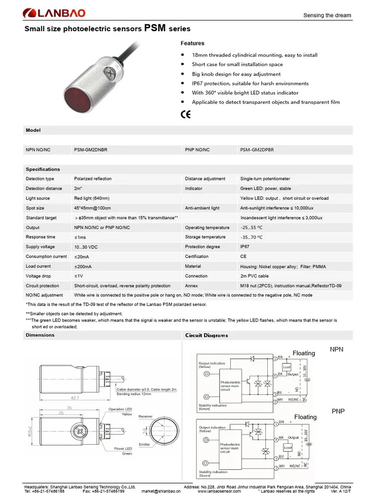 Psm-gm2 Manual | PDF | Light Emitting Diode | Bipolar Junction Transistor
