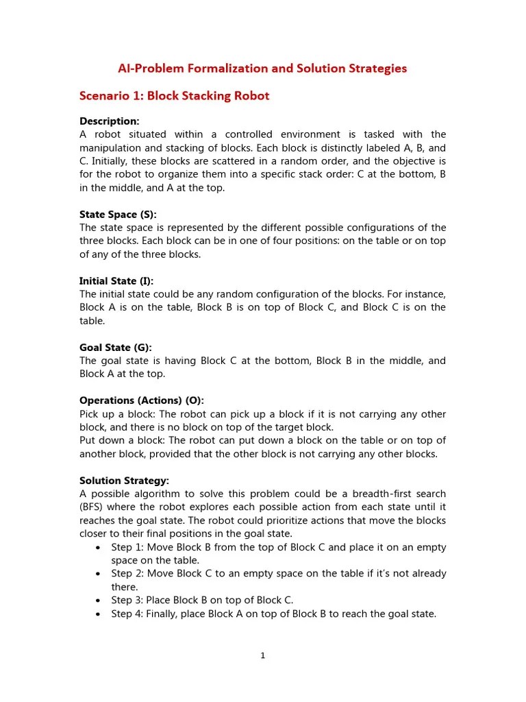 AI Problem Solving Examples | PDF | Machine Learning | Artificial ...