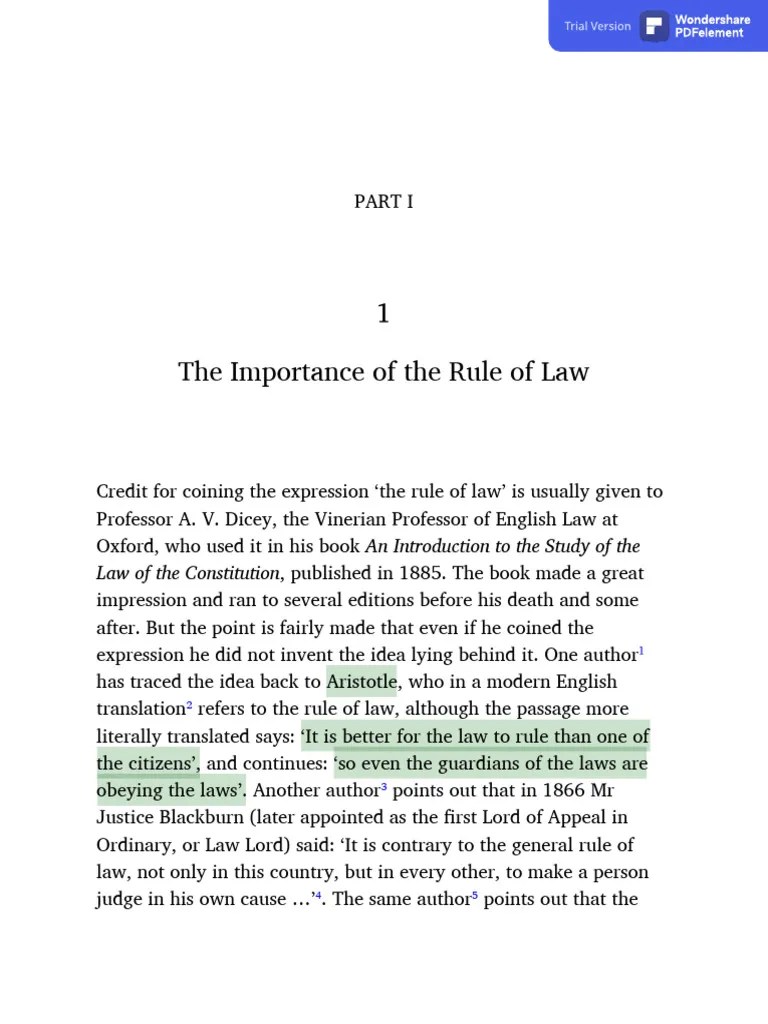 The Rule Of Law (Tom Bingham) Ext | PDF | Rule Of Law | Constitution